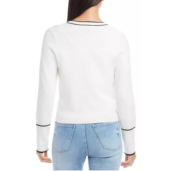 Karen Kane Contrast‎ Trim Cardigan Size XL - Picture 4 of 7